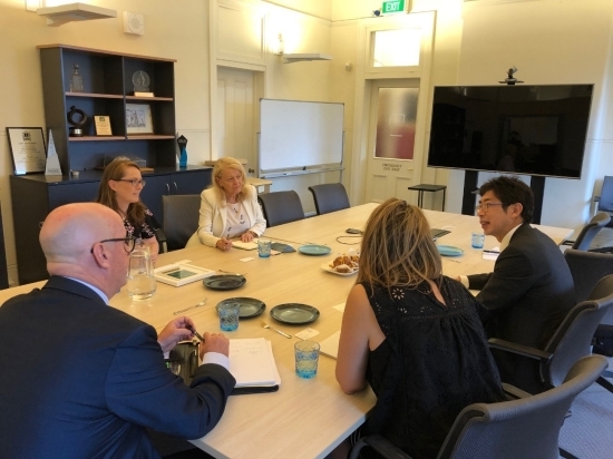 Meeting with representatives of Paralympics Australia including Chief Executive Officer, Ms Lynne Anderson